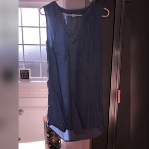 Light denim dress